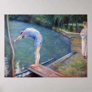 Gustave Caillebotte - The Bvery / Diver Poster