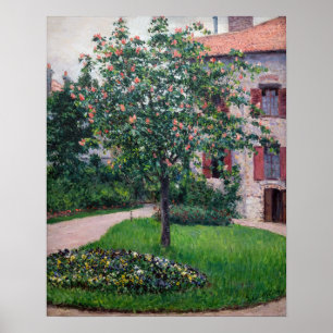 Gustave Caillebotte - Träd i blom Poster