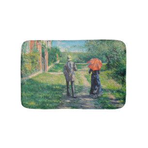 Gustave Caillebotte - Väg Uphill Badrumsmatta