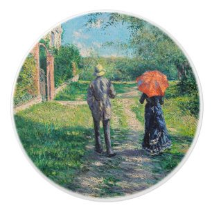 Gustave Caillebotte - Väg Uphill Knopp