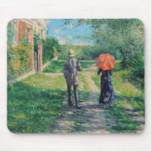 Gustave Caillebotte - Väg Uphill Musmatta