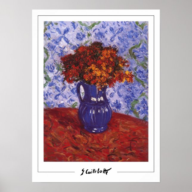 Gustave Caillebotte Zedign Art Poster #29 (Framsidan)