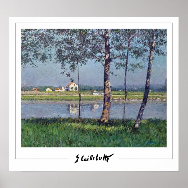 Gustave Caillebotte Zedign konstaffisch #67 Poster (Framsidan)
