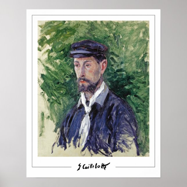 Gustave Caillebotte Zedign konstaffisch #82 Poster (Framsidan)