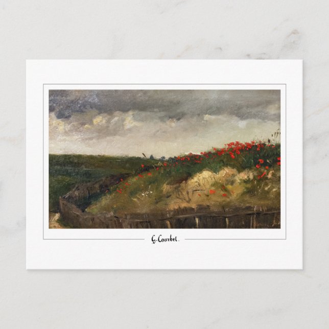 Gustave Courbet #1074 - Konst Vykort (Framsida)