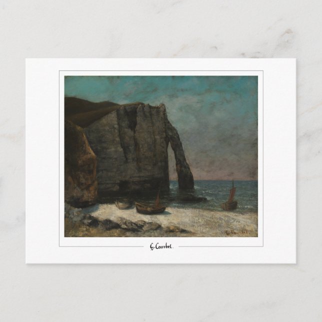 Gustave Courbet #1168 - Finkonst Vykort (Framsida)