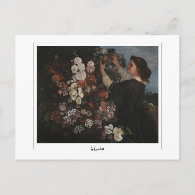 Gustave Courbet #129 - Konst Vykort (Framsida)