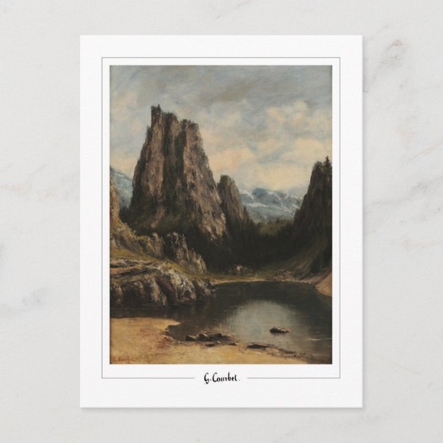 Gustave Courbet #220 - Konst Vykort (Framsida)