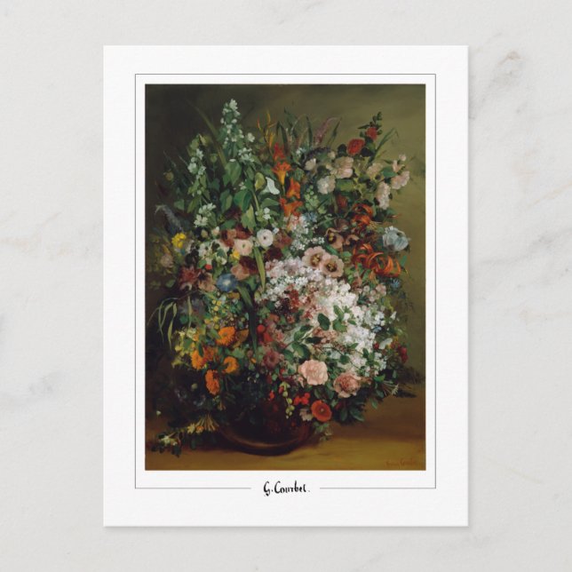 Gustave Courbet #285 - Fin konst Vykort (Framsida)