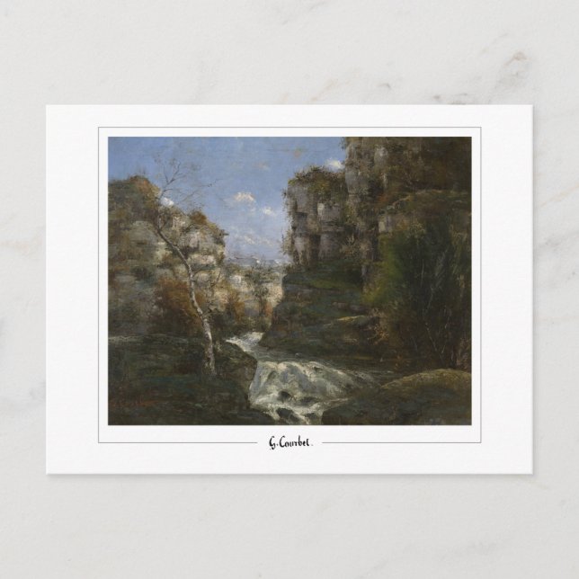 Gustave Courbet #28 - Fin konst Vykort (Framsida)