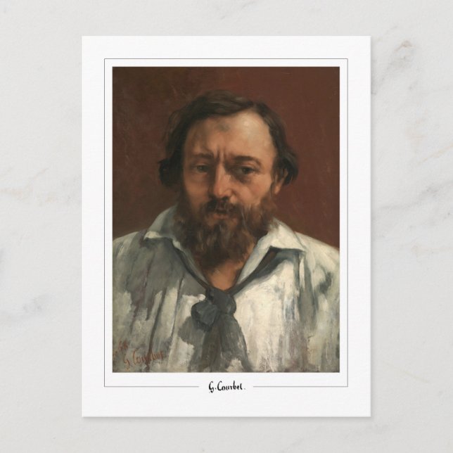 Gustave Courbet #535 - Konst Vykort (Framsida)