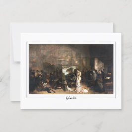 Gustave Courbet #587 - Fin konst Vykort