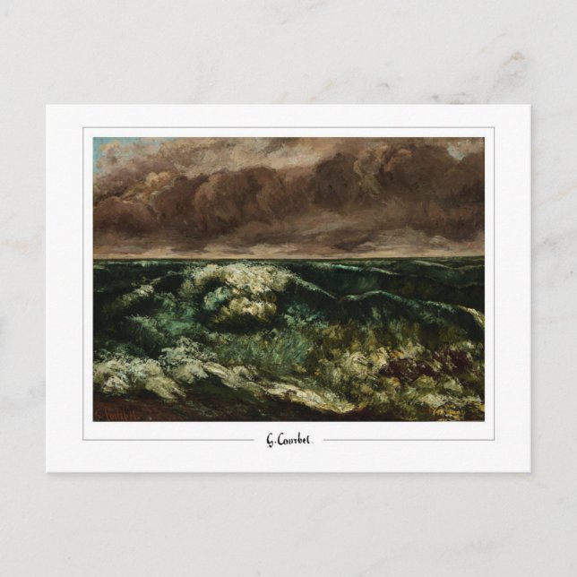 Gustave Courbet #65 - Fine Art Vykort (Framsida)