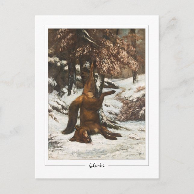 Gustave Courbet #675 - Konst Vykort (Framsida)