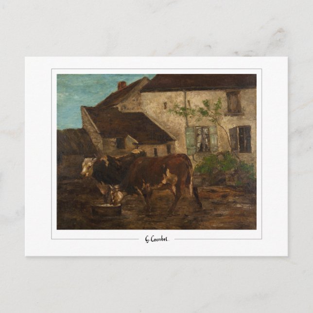 Gustave Courbet #789 - Konst Vykort (Framsida)