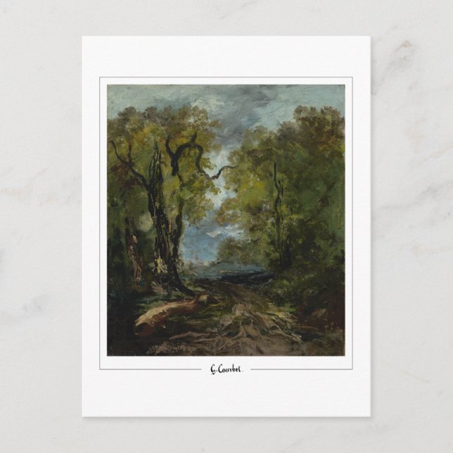 Gustave Courbet #917 - Konst Vykort (Framsida)
