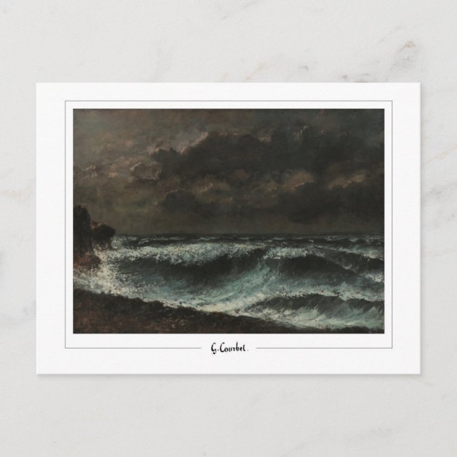 Gustave Courbet #93 - Fin konst Vykort (Framsida)