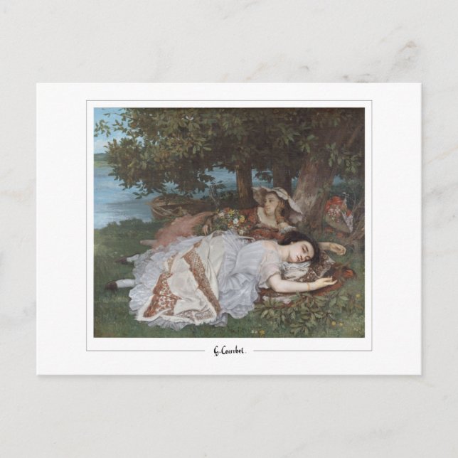 Gustave Courbet #96 - Fin konst Vykort (Framsida)