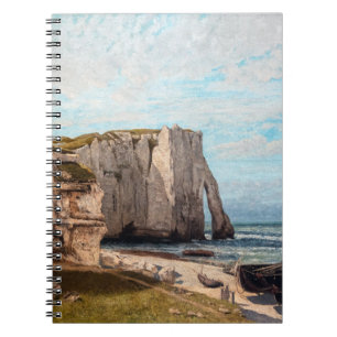 Gustave Courbet - Cliffs at Etretat efter Storm Anteckningsbok