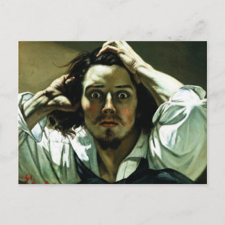 Gustave Courbet - Desperate Man Vykort