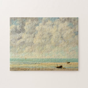 Gustave Courbet   det lugnaa havet Pussel