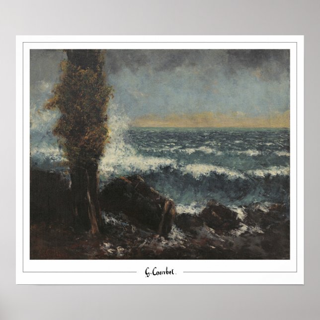 Gustave Courbet Fine Art #117 Poster (Framsidan)