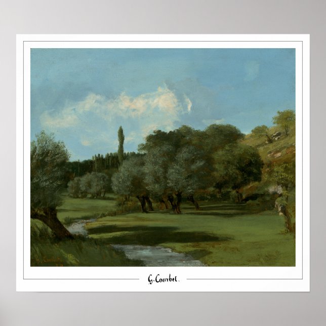 Gustave Courbet Fine Art #206 Poster (Framsidan)