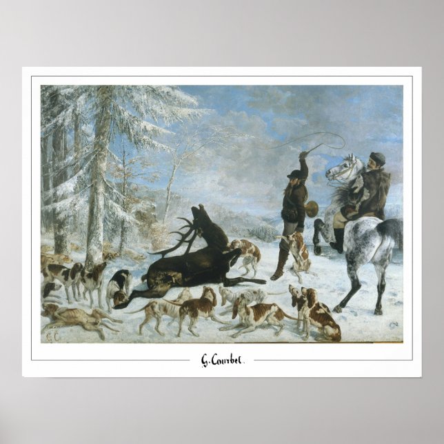 Gustave Courbet Fine Art #421 Poster (Framsidan)