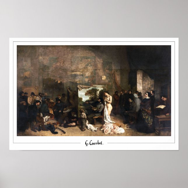 Gustave Courbet Fine Art #587 Poster (Framsidan)