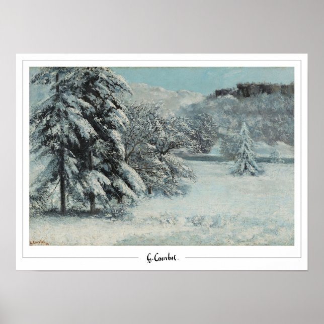 Gustave Courbet Fine Art #666 Poster (Framsidan)