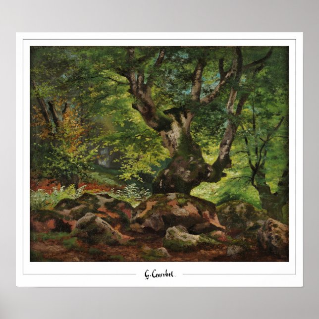Gustave Courbet Fine Art #748 Poster (Framsidan)