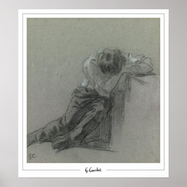 Gustave Courbet Fine Art #809 Poster (Framsidan)