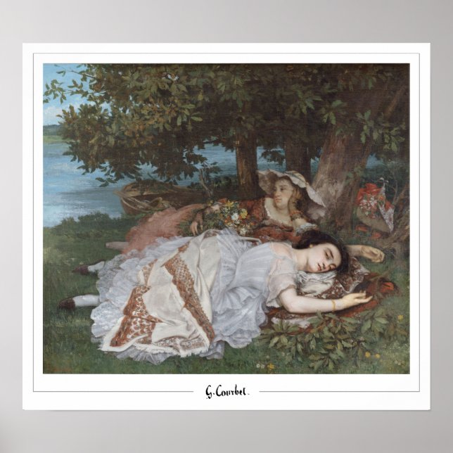 Gustave Courbet Fine Art #96 Poster (Framsidan)