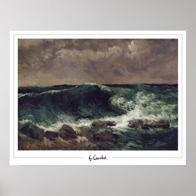 Gustave Courbet finkonst #241 Poster (Framsidan)
