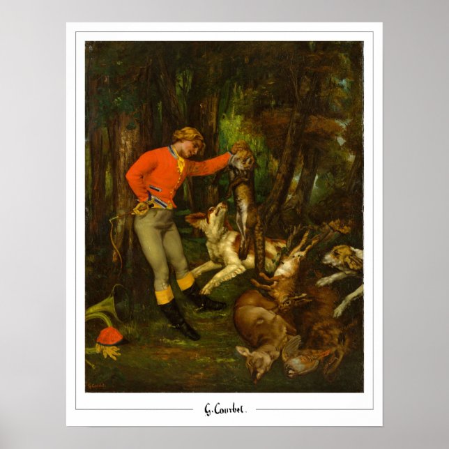 Gustave Courbet finkonst #3 Poster (Framsidan)