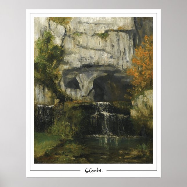 Gustave Courbet Finkonst #781 Poster (Framsidan)