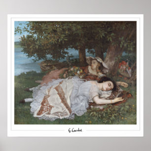 Gustave Courbet Finkonst #96 Poster