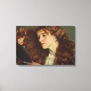 Gustave Courbet - Jo, den vackra irländska flickan Canvastryck