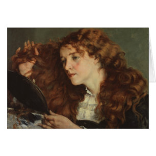 Gustave Courbet - Jo, den vackra irländska flickan Hälsningskort