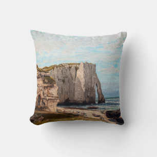 Gustave Courbet - Klipporna vid Etretat efter stor Kudde