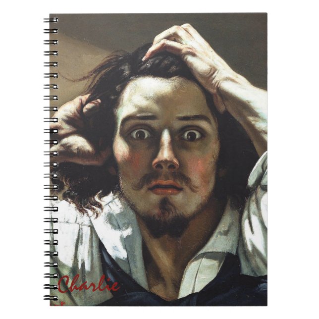 Gustave Courbet Le Désespéré _ Personlig Anteckningsbok (Framsidan)