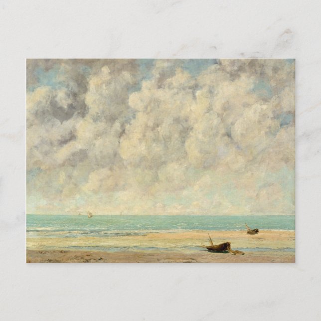 Gustave Courbet | Lugn Sea Vykort (Framsida)