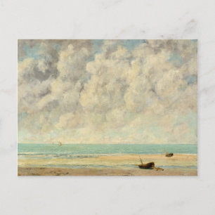 Gustave Courbet Lugn Sea Vykort