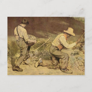 Gustave Courbet Painting Vykort