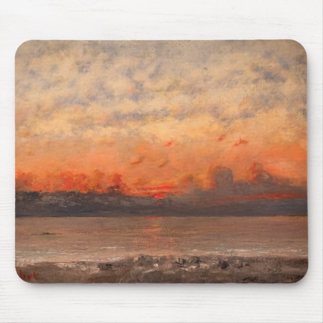 Gustave Courbet - Sunset Musmatta (Framsidan)