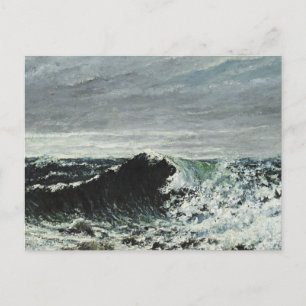 Gustave Courbet - Vågen Vykort