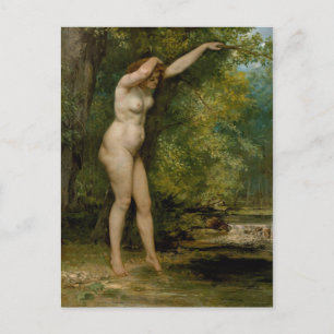 Gustave Courbet   Young Btern Vykort