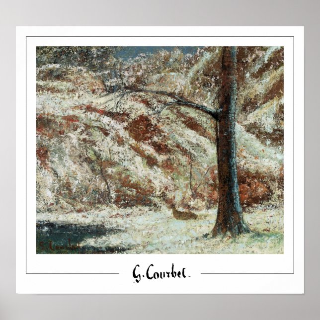 Gustave Courbet Zedign Art Poster #15 (Framsidan)