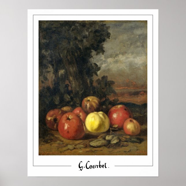 Gustave Courbet Zedign Art Poster #153-2 (Framsidan)