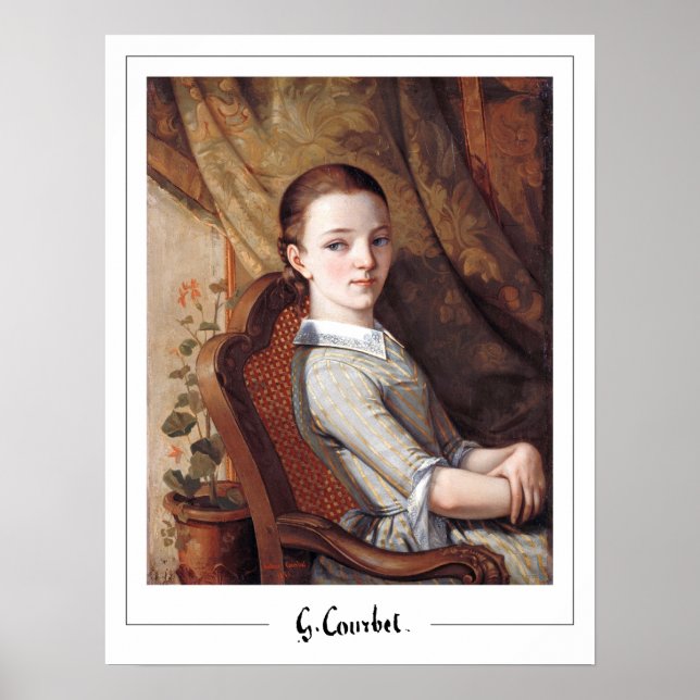 Gustave Courbet Zedign Art Poster #159-2 (Framsidan)